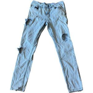 Original Use Distressed Light Wash Mens Size 30 Jeans